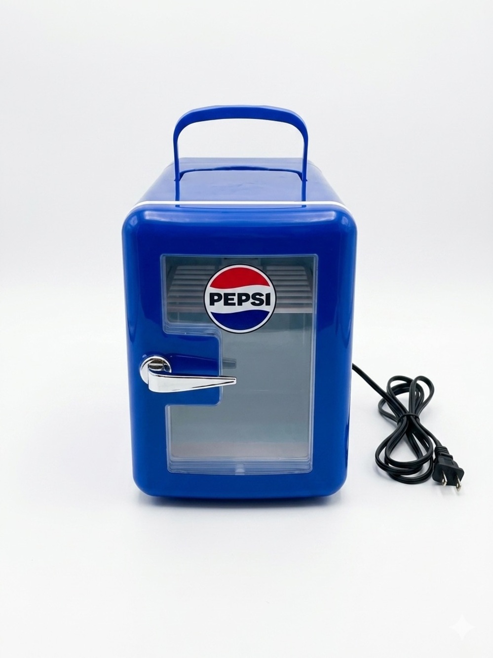 Pepsi 6-Can Portable Mini Fridge Cooler (Model MIS133PEP) - Retro Blue Personal
